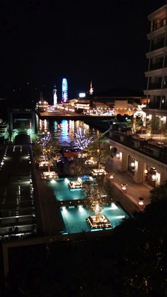 ホテル　ラ・スイート神戸ハーバーランドからの夜景