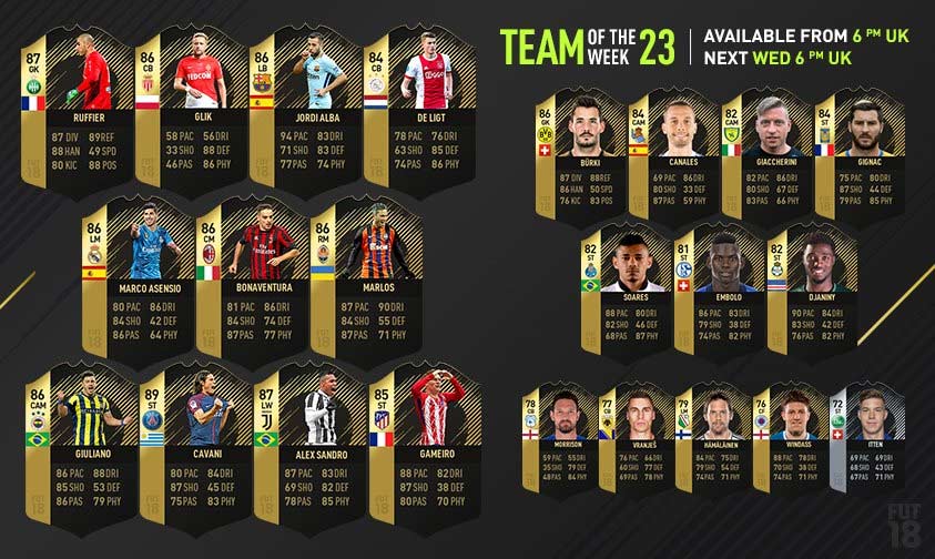 TOTW(23週目)
