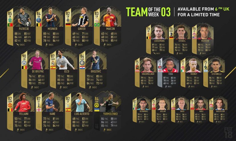 TOTW(3週目)