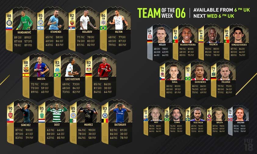 TOTW(6週目)