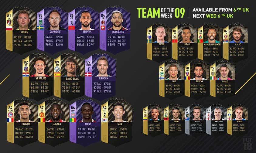 TOTW(9週目)