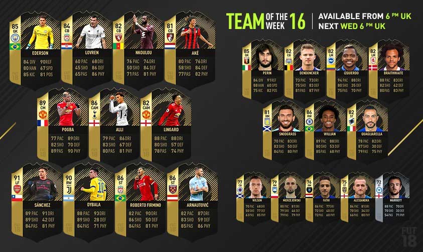 TOTW(16週目)