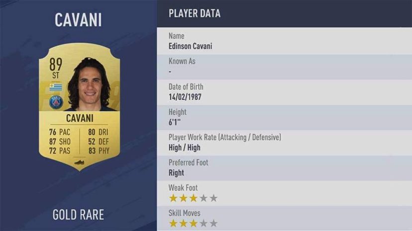 NewImage.png Ligue1(リーグアン)ランク2位 89 ST EDINSON CAVANI