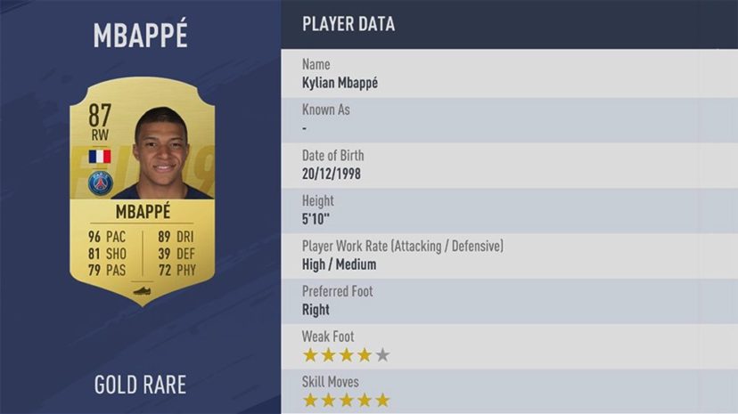 NewImage.png トップ42位 キリアン・エムバペ - KYLIAN MBAPPÉ【パリ・サンジェルマン】