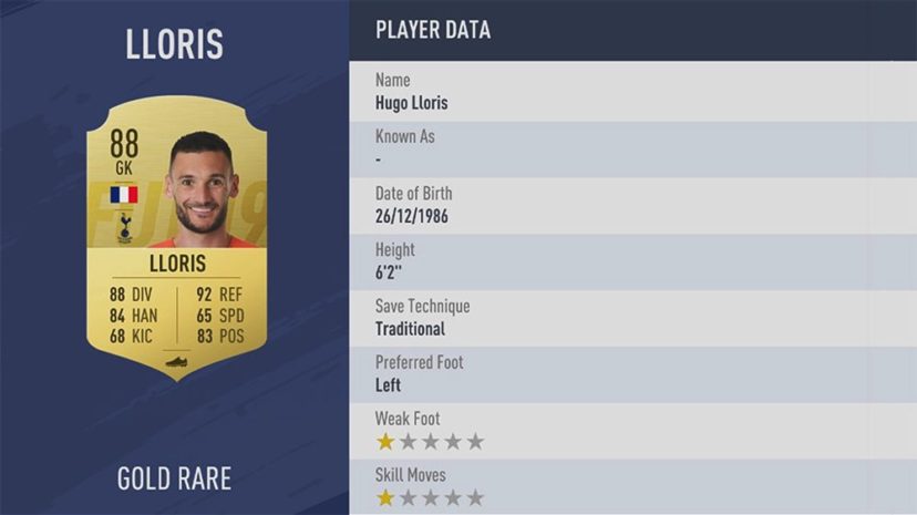 NewImage.png トップ29位 ウーゴ・ロリス - HUGO LLORIS【トッテナム・ホットスパー】