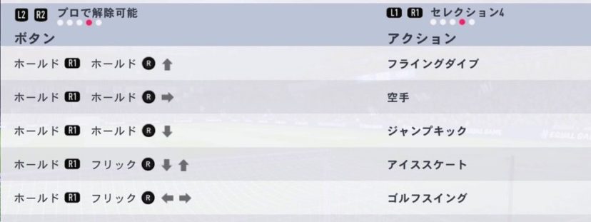 NewImage.png プロで解除可能なセレブレーション セレクション4