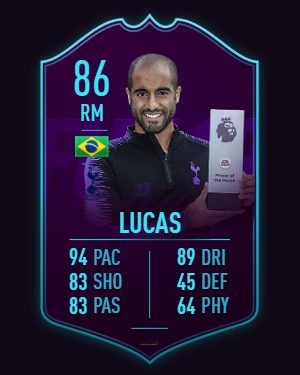 NewImage.png 2018年8月POTM(Player of the Month) はルーカス・モウラ(Lucas Moura)
